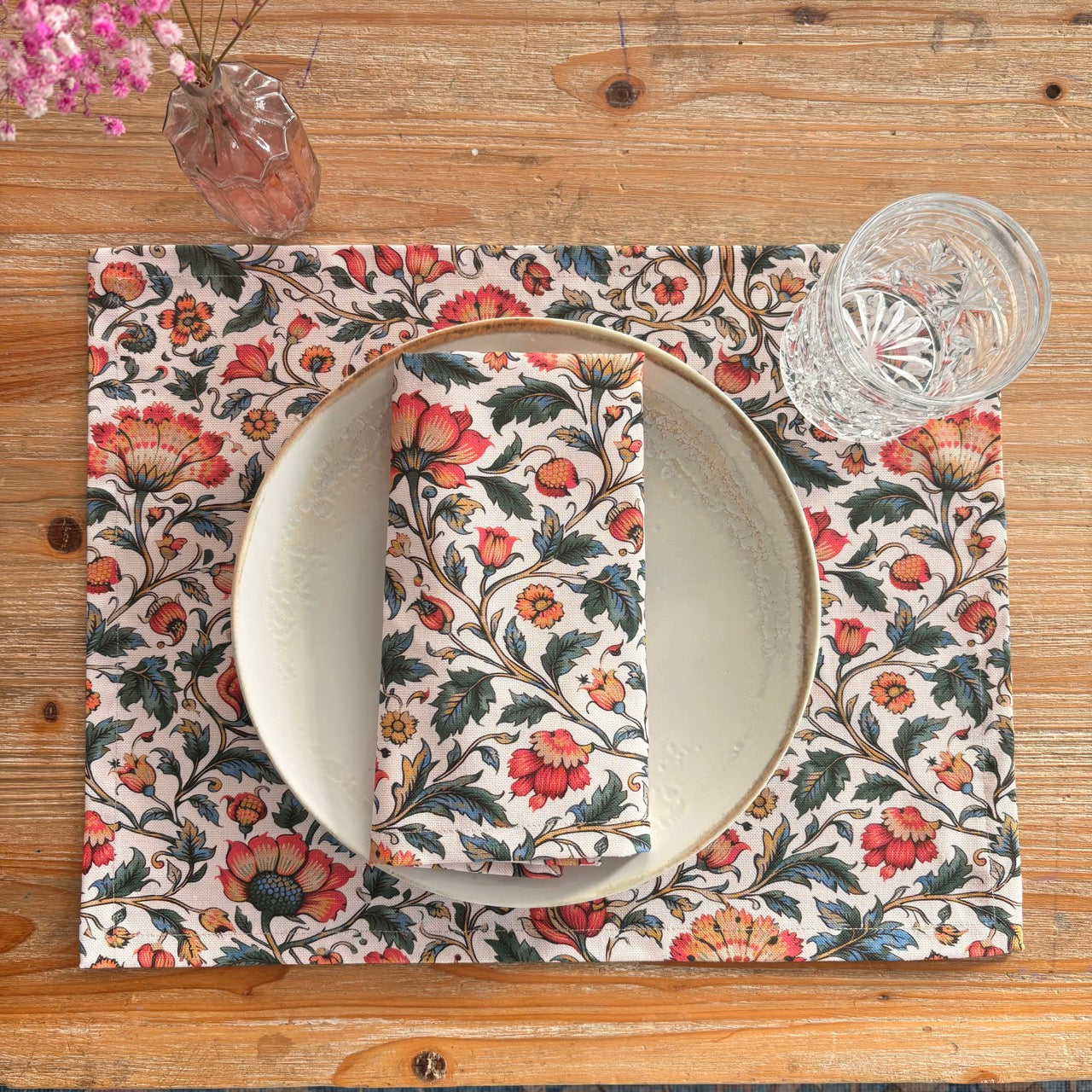 Mantel resinado reversible Verbena-Penélope