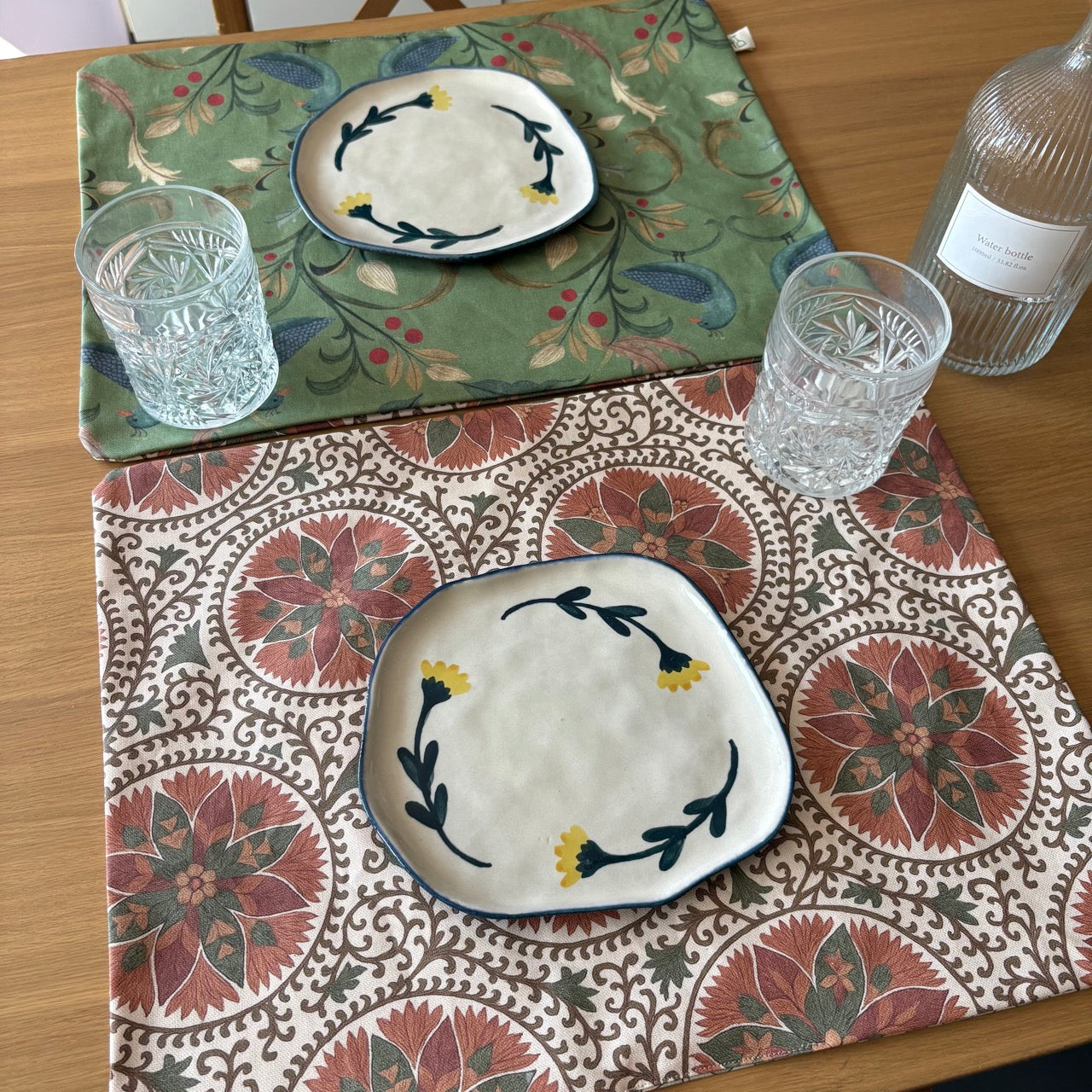 Mantel resinado reversible Azahar-Edén