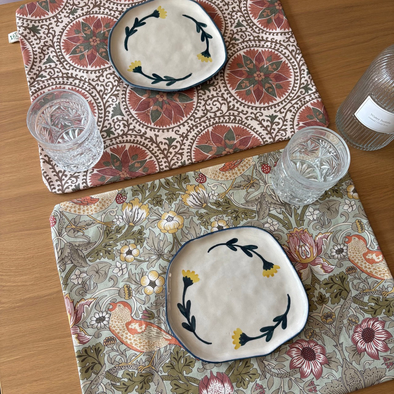 Mantel resinado reversible Azahar-Malvasía