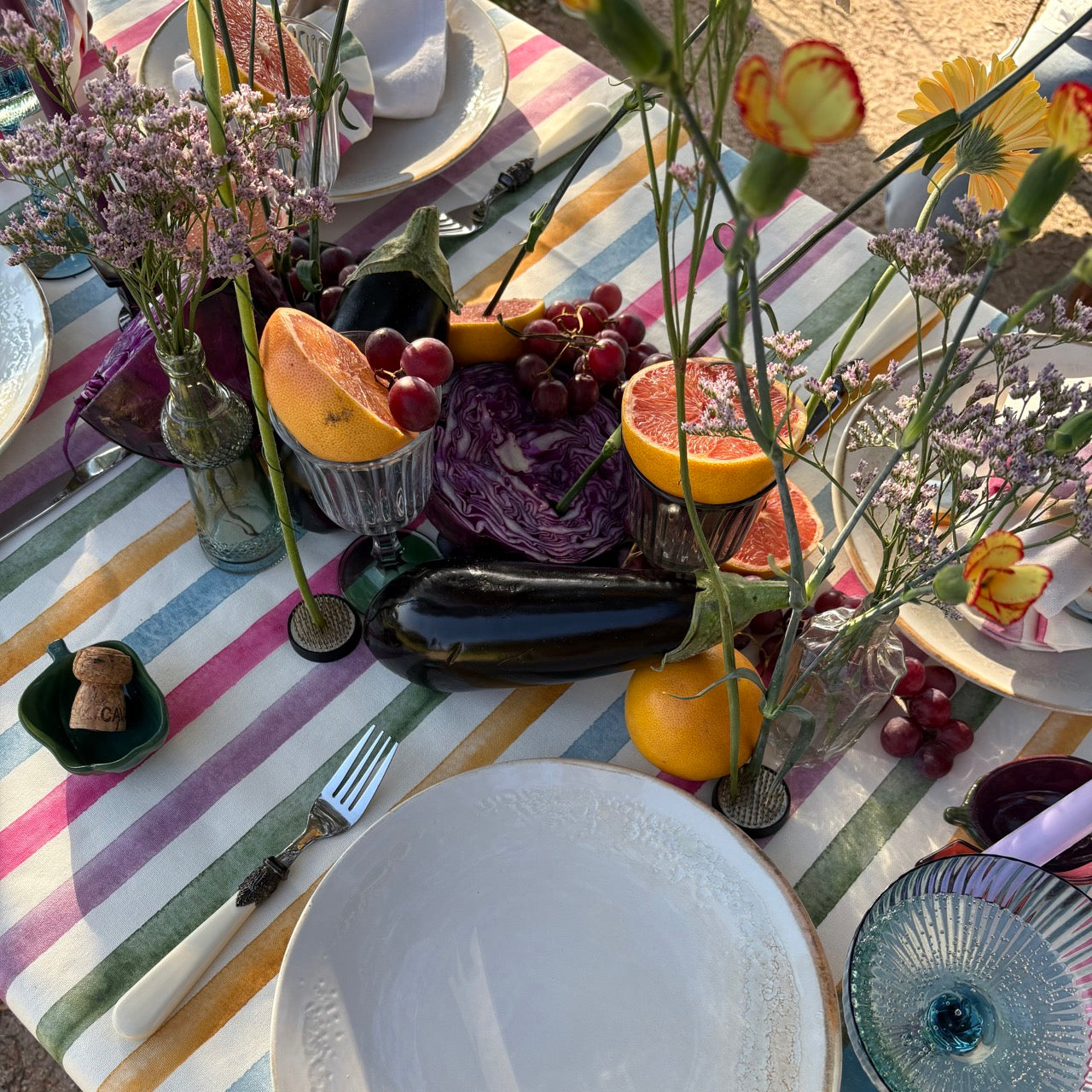 Mantel resinado Verbena