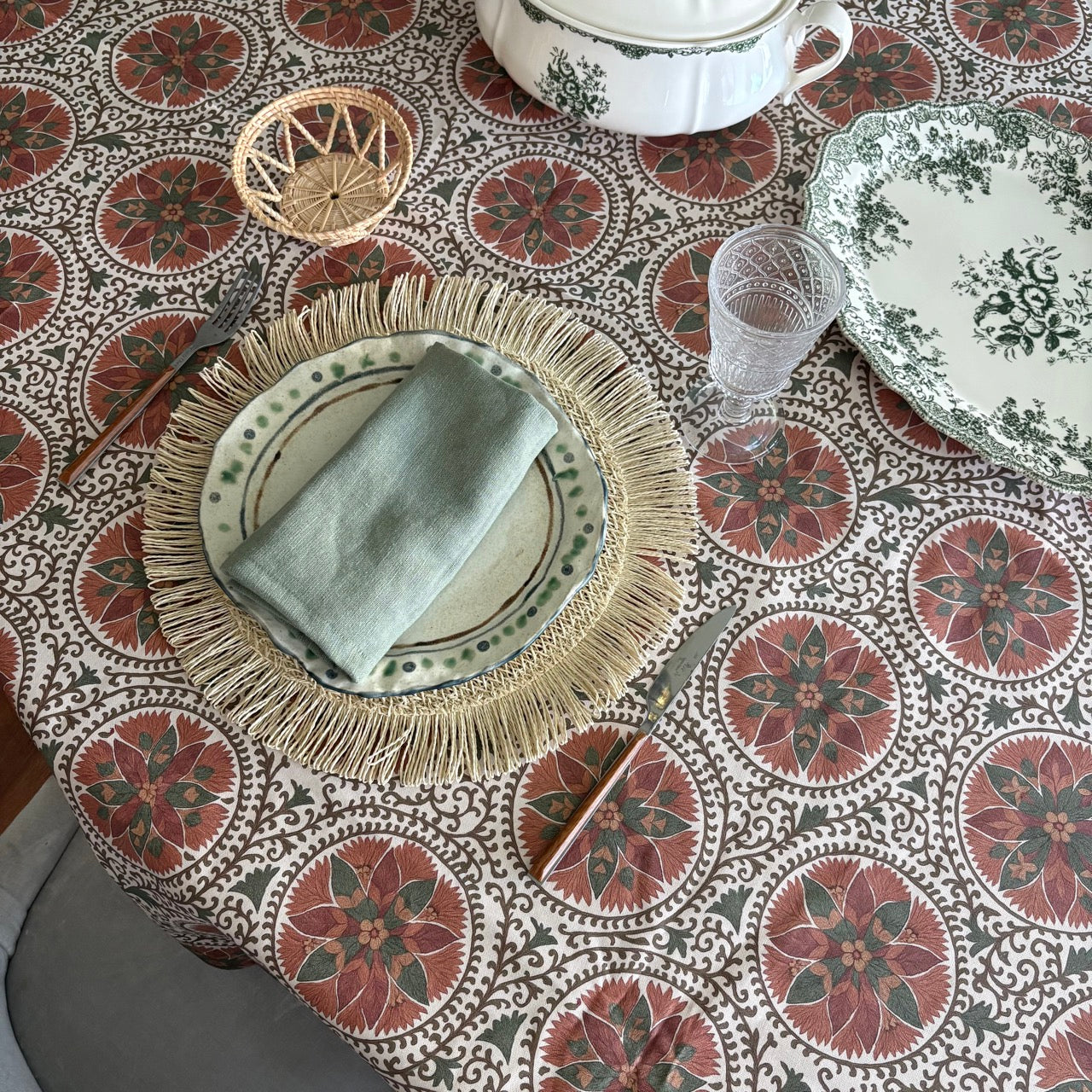 Mantel resinado Azahar