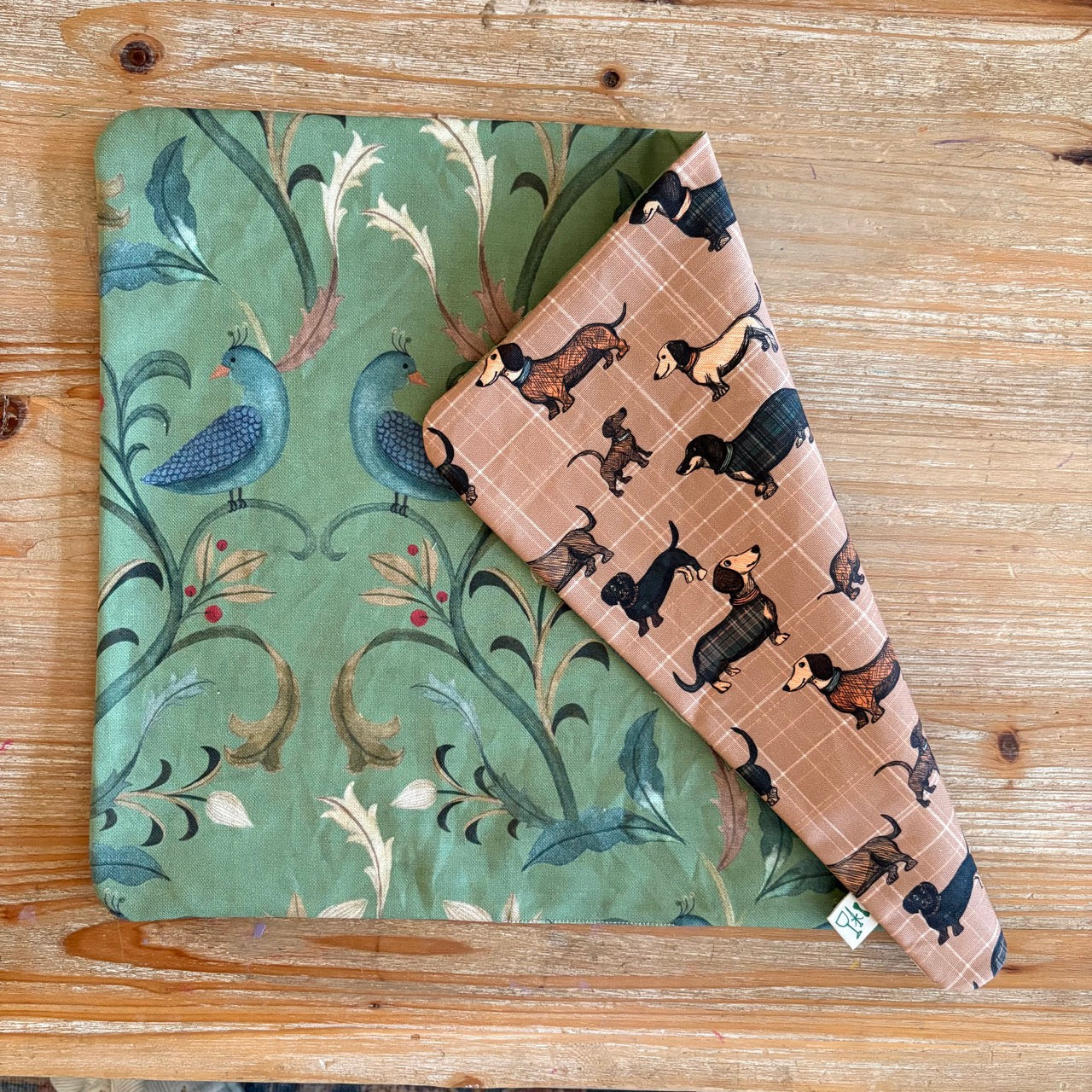 Mantel resinado reversible Edén-Perritos