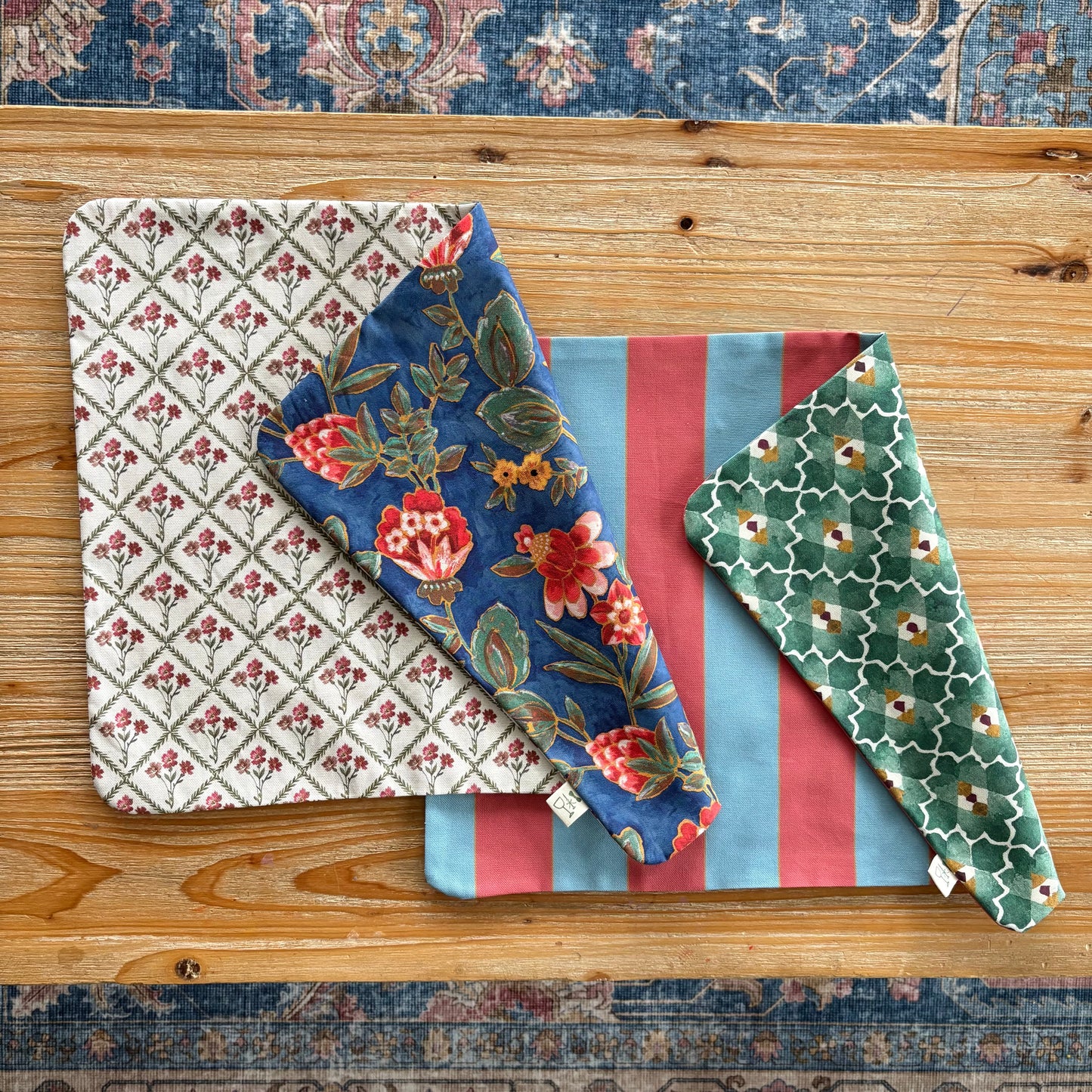 Individual resinado reversible